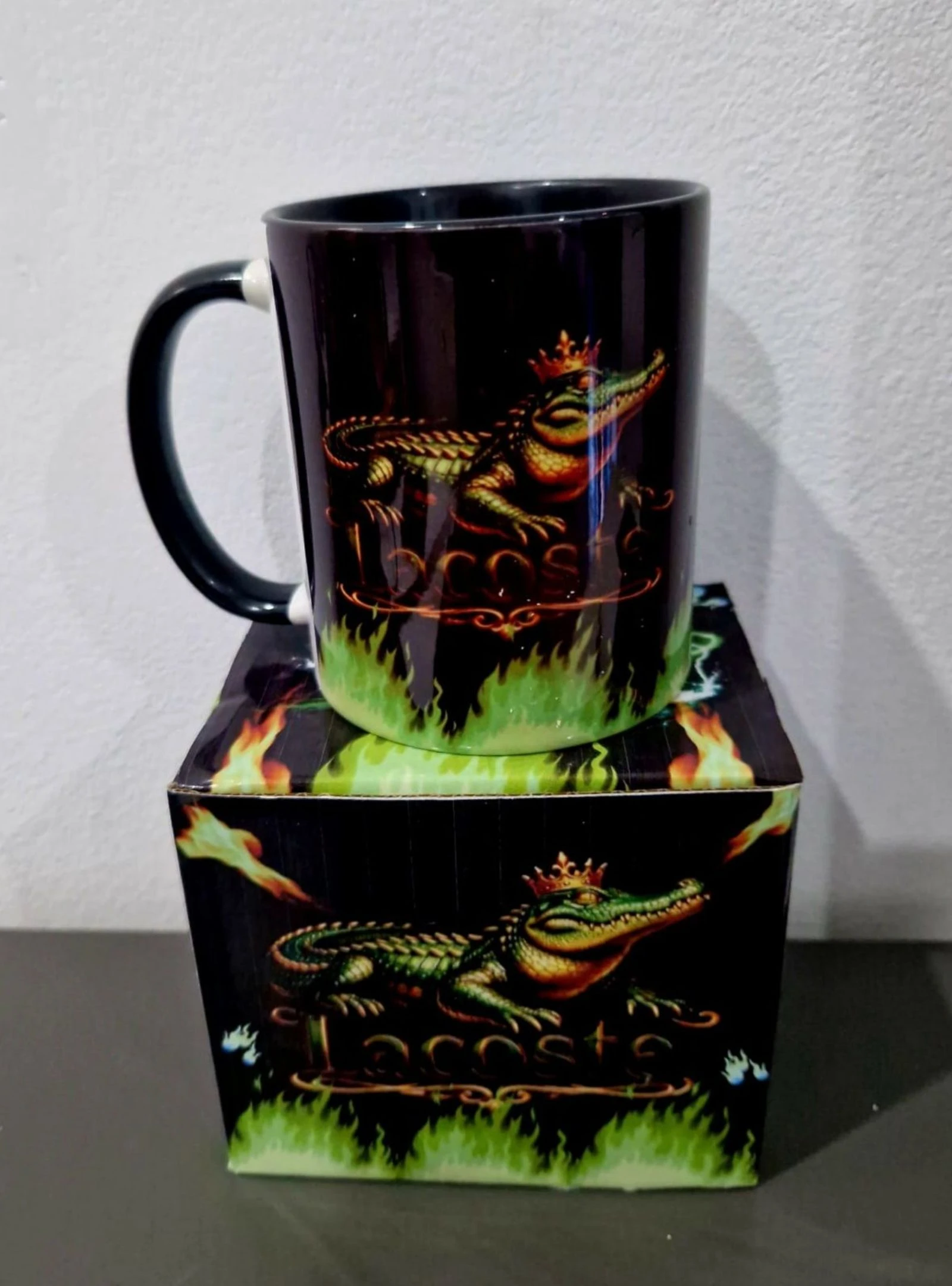 Zwarte Lacoste beker – photo 3